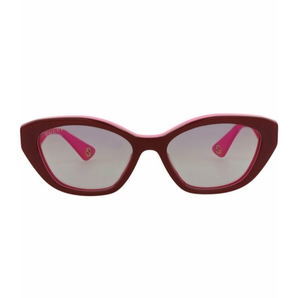 Gucci Bold Pink Cat-Eye Sunglasses - Picture 4 of 5